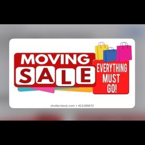 MOVING SALE!!